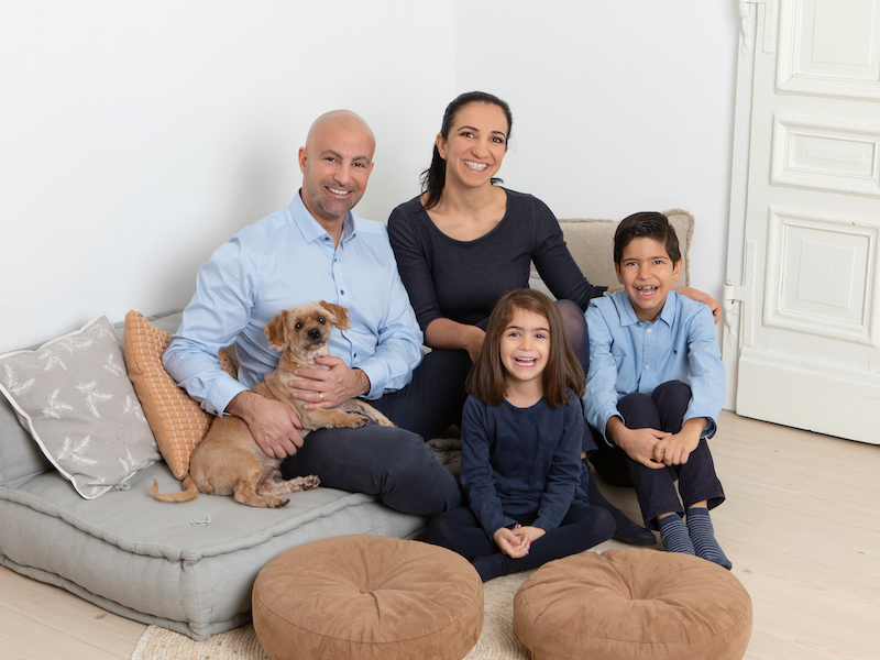 Ali Dogan mit seiner Familie